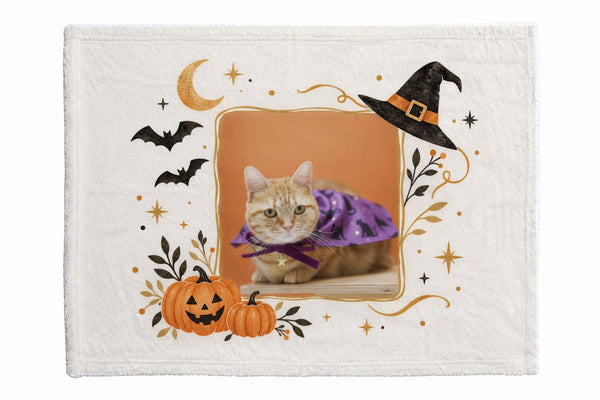 リボン ハロウィン限定ふわふわブランケット(S)