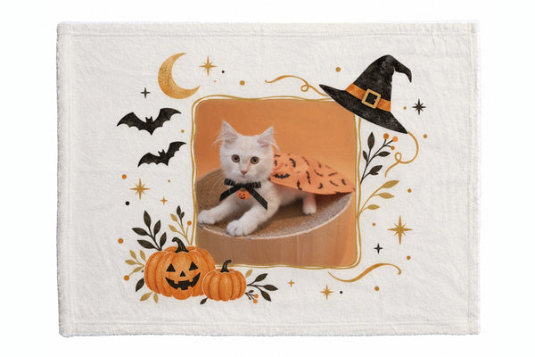 リコッタ ハロウィン限定ふわふわブランケット（S）