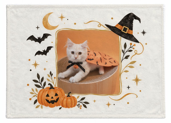 リコッタ ハロウィン限定ふわふわブランケット(M)