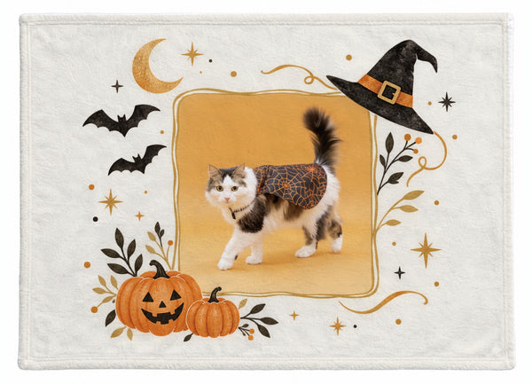 サム ハロウィン限定ふわふわブランケット(M)