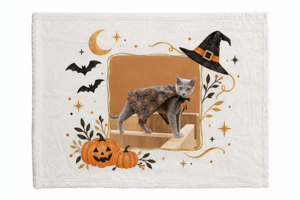 サラ ハロウィン限定ふわふわブランケット(S)