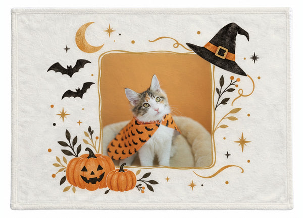 さらさ ハロウィン限定ふわふわブランケット（M）