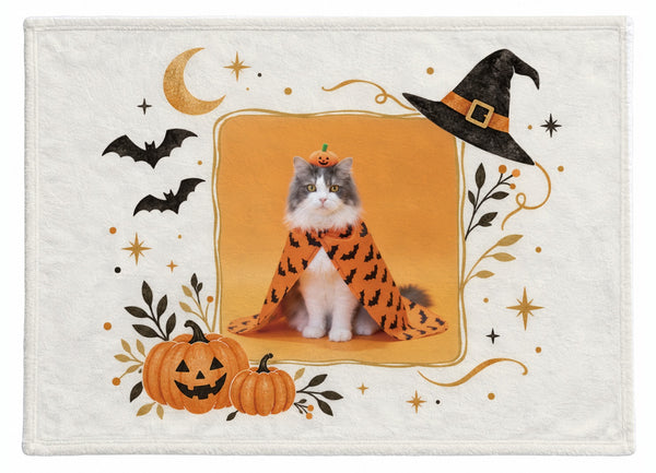サン ハロウィン限定ふわふわブランケット（M）