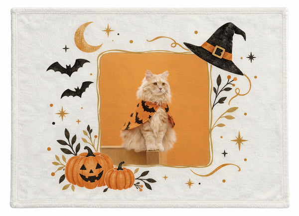 すすき ハロウィン限定ふわふわブランケット（M）