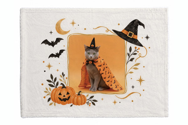 ティール ハロウィン限定ふわふわブランケット(S)