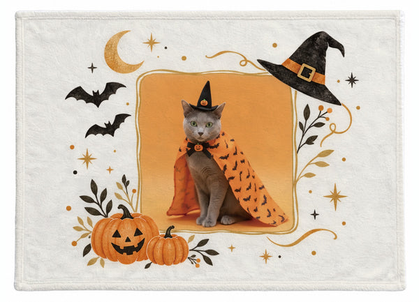 ティール ハロウィン限定ふわふわブランケット（M）