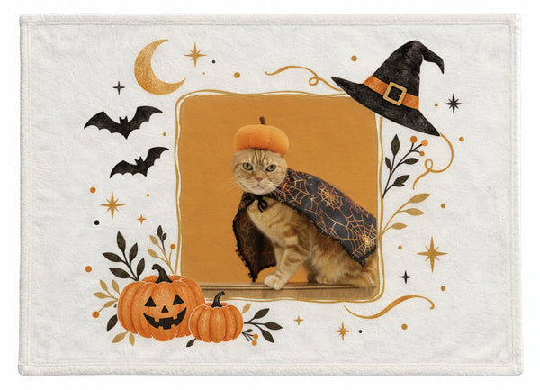 トシロウ ハロウィン限定ふわふわブランケット(M)