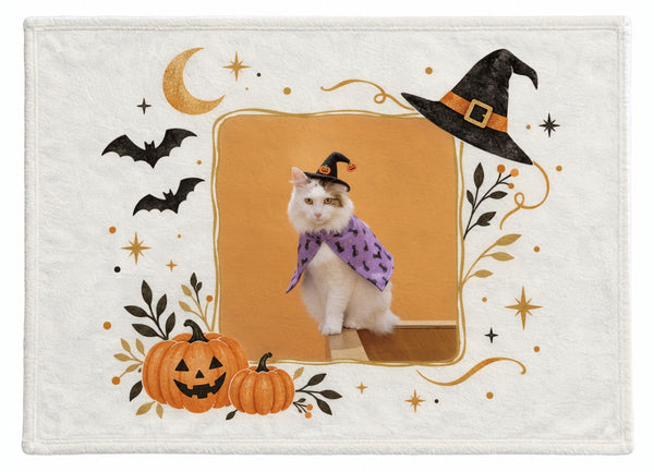 つきみ ハロウィン限定ふわふわブランケット(M)