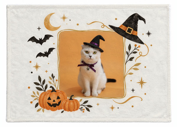 うしまる ハロウィン限定ふわふわブランケット(M)