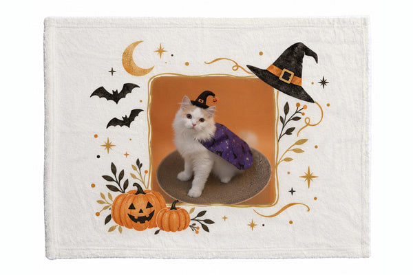 バニラ ハロウィン限定ふわふわブランケット(S)