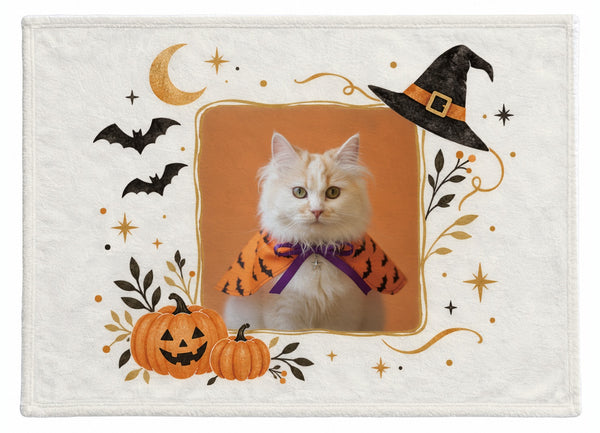 わたあめ ハロウィン限定ふわふわブランケット(M)