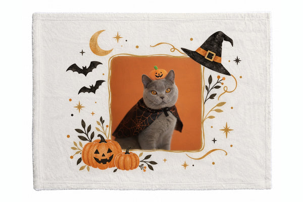 ワイン ハロウィン限定ふわふわブランケット（S）