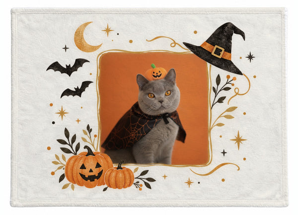 ワイン ハロウィン限定ふわふわブランケット（M）