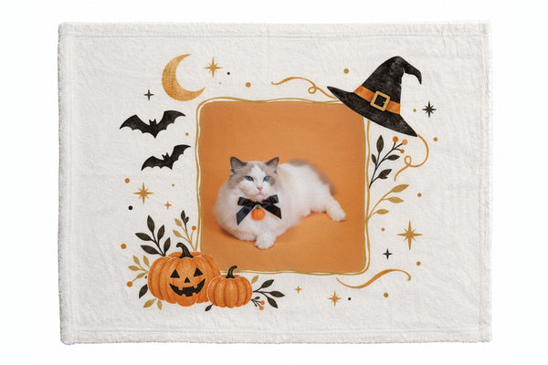 やきさば ハロウィン限定ふわふわブランケット(S)