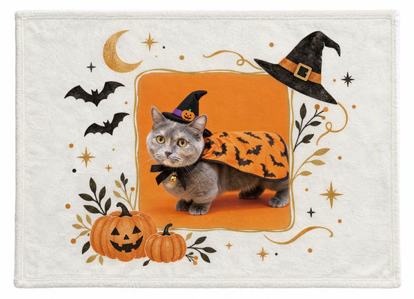 ヨヒラ ハロウィン限定ふわふわブランケット(M)
