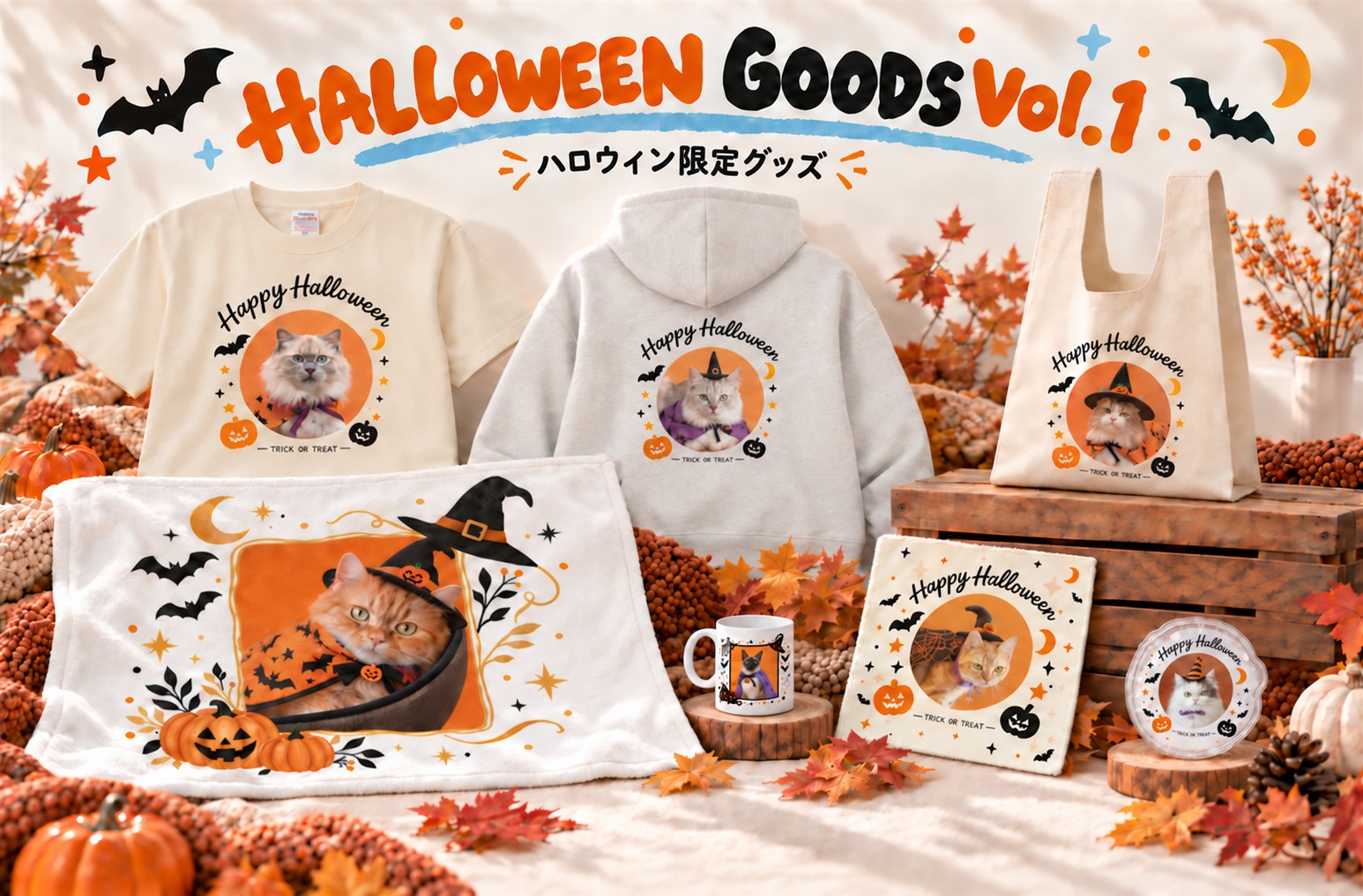 ハロウィン限定グッズ